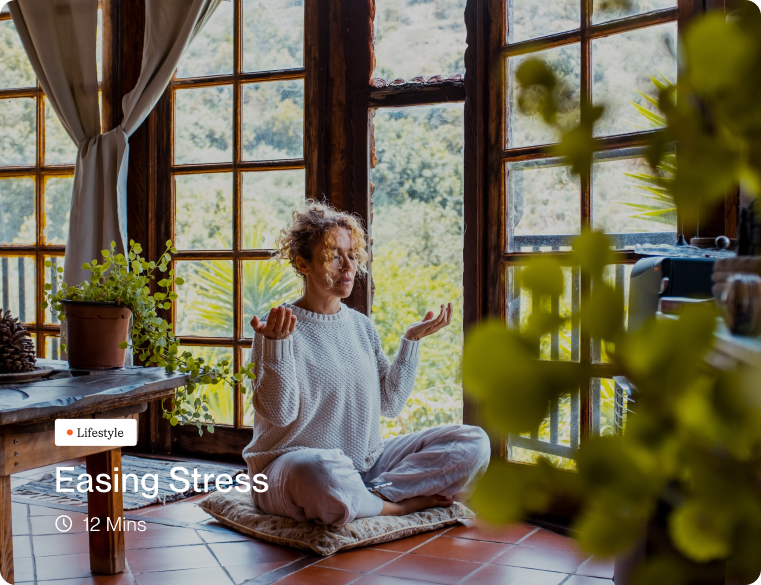 our apporached tailored content easing stress